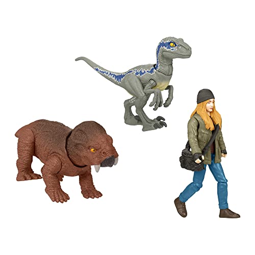 Jurassic World Human & Dino Pack Maisie & Mirror Dino Jurassic World Human & Dino Pack Maisie & Mirror Dino von Mattel