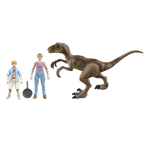 Jurassic World Legacy Collection Küchen-Begegnung, 3 Stück von Mattel