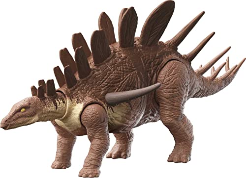 Jurassic World Roar Attack Kentrosaurus Dinosaurier Dino Figur von Mattel