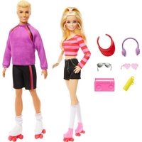 Barbie Fashionistas Set mit 2 Puppen und 6 Accessoires, Thema Rollschuhe, 65. Jubiläum Barbie Fashionistas Set mit 2 Puppen und 6 Accessoires, Thema Rollschuhe, 65. Jubiläum von Mattel GmbH