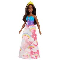 MATTEL FJC94 FJC98 Barbie Dreamtopia Prinzessin: Regenbogen-Prinzessin (brünett) von Barbie