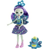 MATTEL FXM74 Enchantimals Patter Peacock & Flap Puppe von Mattel