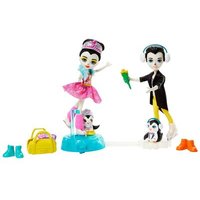 MATTEL GJX49 Enchantimals Eiskunstläufer Spielset mit Patterson Penguin & Preena Penguin von Mattel