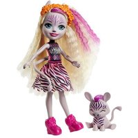 MATTEL GTM27 Enchantimals Zadie Zebra Puppe von Mattel