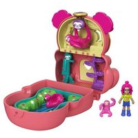 MATTEL GTM59 Polly Pocket Drehspaß-Schatulle Faultier von Mattel