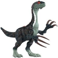 MATTEL GWD65 Jurassic World Klauen-Angriff Therizinosaurus Figur, Dinosaurier-Spielzeug von Mattel