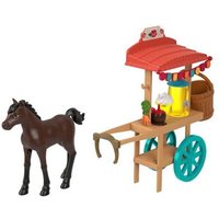 MATTEL GXF68 GXF69 Spirit Festivalstand mit Reitausrüstung & Pony von Mattel