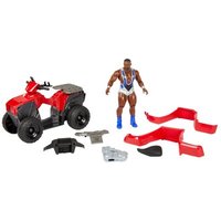 MATTEL HDM06 WWE Wrekkin’ Slam-N-Spin ATV mit Big E-Actionfigur von Mattel