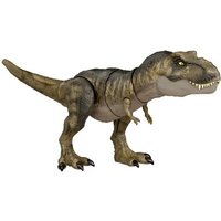 MATTEL HDY55 Jurassic World Thrash ’N Devour T-Rex Figur , Dinosaurier-Spielzeug von Mattel