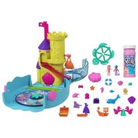 MATTEL HHH51 Polly Pocket Seifenblasen-Aquarium mit Unterwasserthema von Mattel