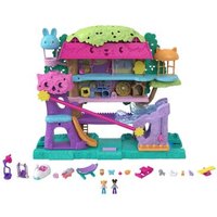 MATTEL HHJ06 Polly Pocket™ Pollyville Tierparty Baumhaus Spielset von Mattel