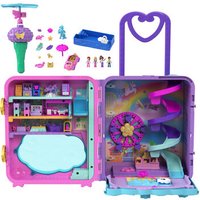 MATTEL HKV43 Polly Pocket Urlaub im Rollkoffer Spielset von Mattel