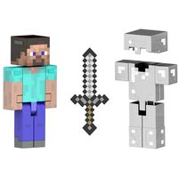 MATTEL HLL30 Minecraft Collector Diamond Level Steve von Mattel