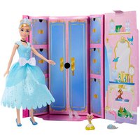 MATTEL HMK53 Disney Princess - Royal Fashion Reveal - Cinderella-Puppe mit Modeset von Mattel