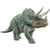 MATTEL HTK79 Jurassic World Gigantic Trackers - Triceratops von Mattel