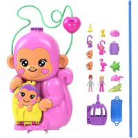 MATTEL HWP04 Polly Pocket Affenmama und Baby von Mattel