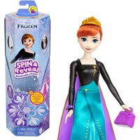 MATTEL HXD27 Disney Die Eiskönigin Spin & Reveal Anna Puppe von Mattel