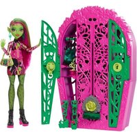 MATTEL HYT75 Monster High Skulltimate Secrets Garden Mysteries Spielset, Venus Mcflytrap-Puppe von Mattel