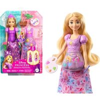 MATTEL JBG09 Disney Princess 2-In-1-Geschichten Rapunzel-Modepuppe von Mattel