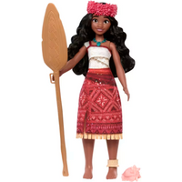 MATTEL JBT61 Disney Vaiana 2 Singende Vaiana-Abenteuerpuppe mit Accessoires, Singt „We're Back“ In 4 Sprachen von Mattel