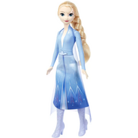 MATTEL JDL60 Disney Die Eiskönigin Singende Puppe Elsa "Wo noch niemand war" (4 Sprachen: D, I, E, F) von Mattel