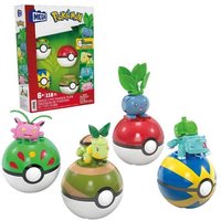 MEGA Pokémon 4 Pflanzen-Typ Pokémon Sets von Mattel