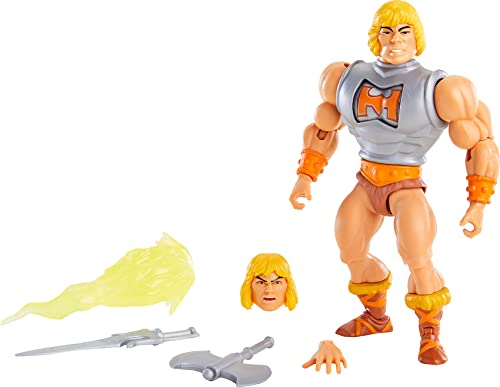 Masters of The Universe Origins Deluxe Actionfigur He-Man, 14 cm von Mattel