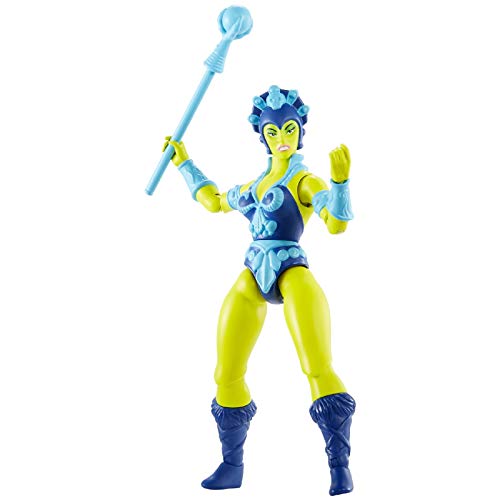 Masters of the Universe GNN90 - Origins Actionfigur (14 cm) Evil-Lyn, Actionfigur zum Spielen und Sammeln ab 6 Jahren von Mattel