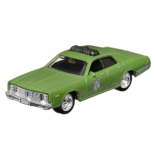 Matchbox Collectors Die-Cast Collectible 70 Years Anniversary Vehicle - Inspired by 1978 Dodge Monaco Police Car ~ Green Sedan ~ 15/22 von Mattel