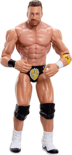 Mattel WWE LA Knight Actionfigur, Hauptkampf-Serie #155, ca. 15 cm große Sammelfigur mit 10 Bewegungspunkten und lebensechtem Aussehen, JCV48 von Mattel