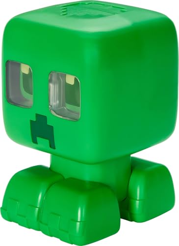 Mattel Minecraft Mein Haustier-Creeper interaktives Spielzeug mit Lichtern, Geräuschen und Explosion, ca. 14 cm große per Knopfdruck aktivierte Figur, JGX49 Mattel Minecraft Mein Haustier-Creeper interaktives Spielzeug mit Lichtern, Geräuschen und Explosion, ca. 14 cm große per Knopfdruck aktivierte Figur, JGX49 von Minecraft