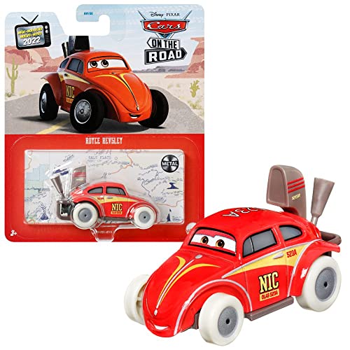 Mattel Auswahl Fahrzeuge Racing Style | Disney Cars | Die Cast 1:55 Auto, Typ:Royce Revsley, (CDXV59) von Mattel