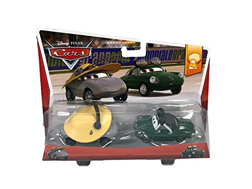 Mattel BDW86 - Disney Cars Die-Cast Kimberly Rims und Carinne Cavvy, 2-er Pack von Mattel