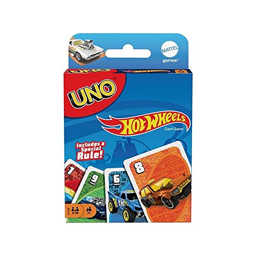 Mattel BGG53 - Uno - HOT WHEELS Kartenspiel von Mattel