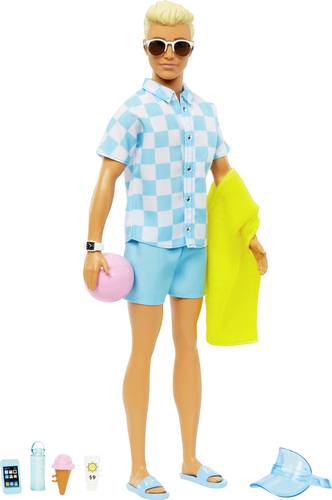 Mattel Barbie Beach Day Ken HPL74 von Mattel