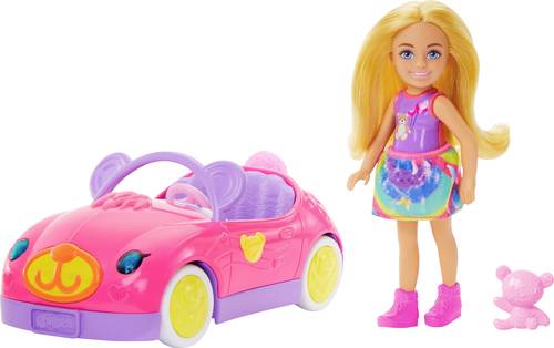 Mattel Barbie Chelsea & Teddy Car HXN05 von Mattel