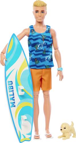 Mattel Barbie Ken Surf Doll + Accy HPT50 von Mattel