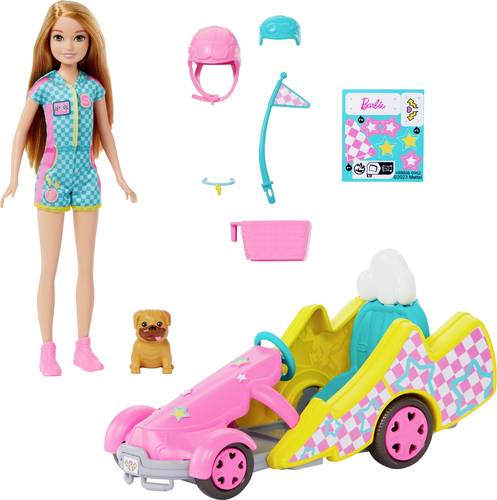 Mattel Barbie Stacie Go-Kart HRM08 von Mattel