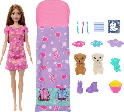 Mattel Barbie Welpen Pyjama Party Set HXN01 von Mattel