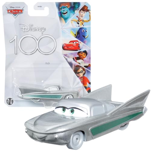 Mattel Cars Fahrzeuge | Disney 100 Jahre Edition | Cast 1:55 Autos, Typ:Flo von Disney