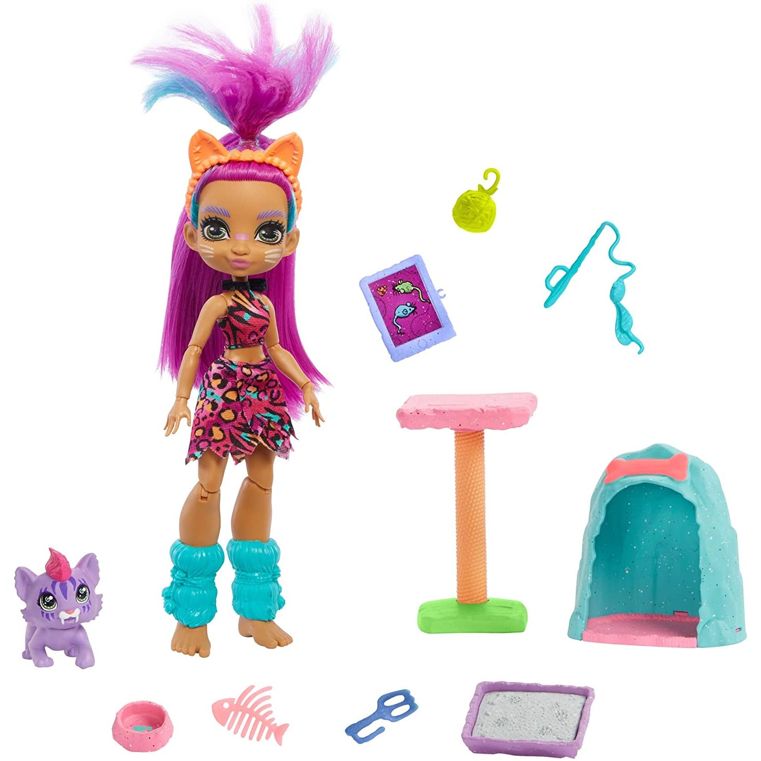 Mattel Cave Club Roaralai Puppe von Mattel