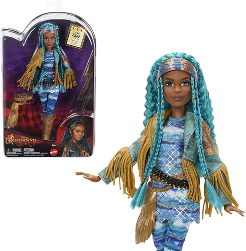 Mattel Disney Descendants The Rise of Red Fashion Doll & Accessory - Uma, Daughter of Ursula with Movie-Inspired Clothes von Mattel