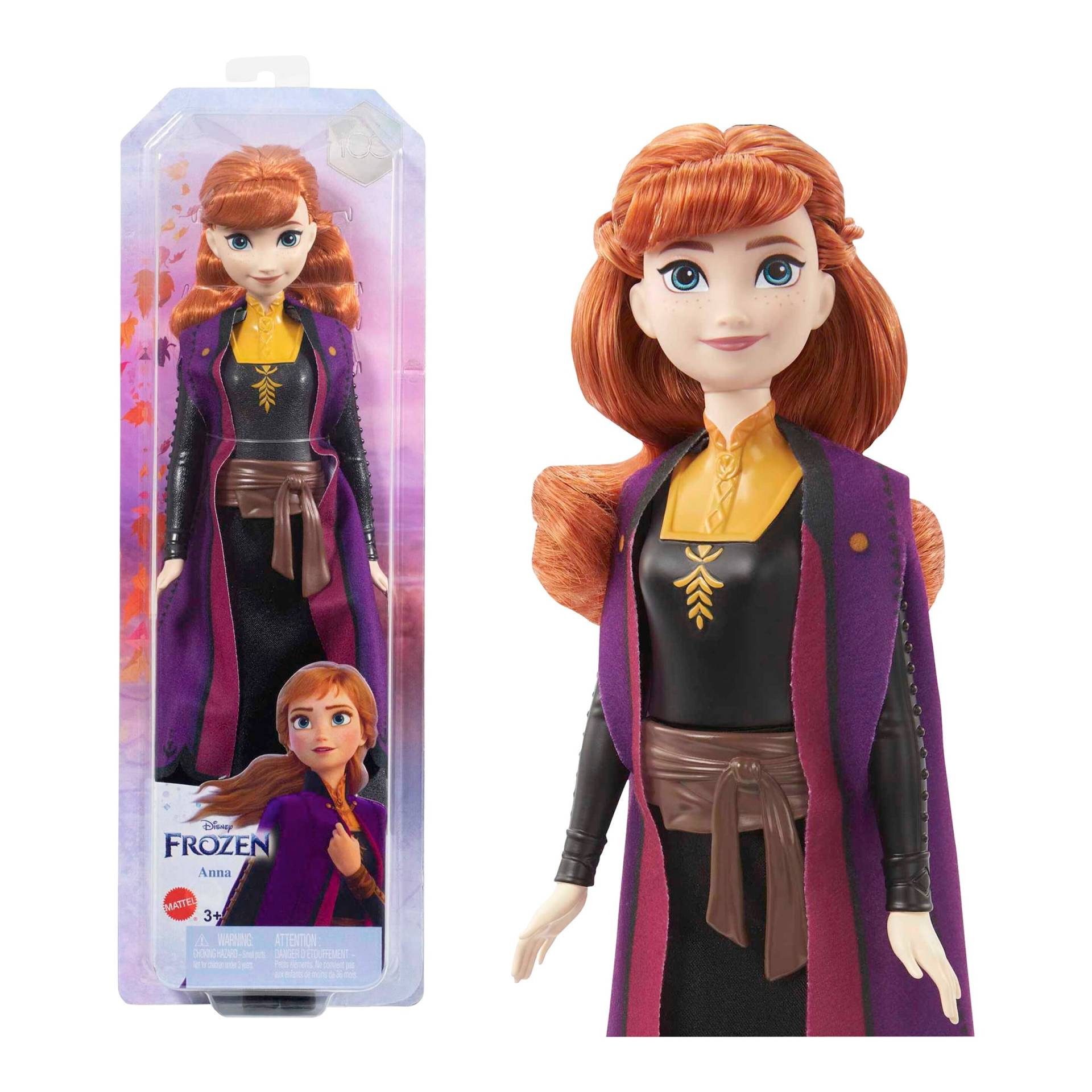 Mattel Disney Die Eiskönigin Anna-Puppe mit Accessoires von Mattel