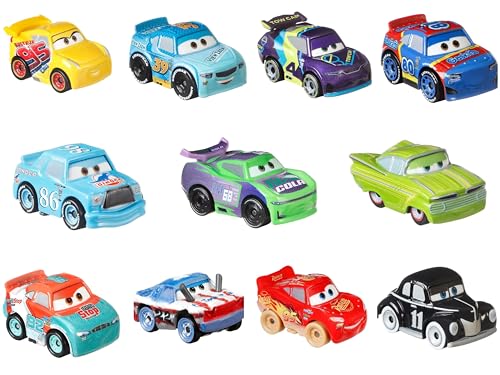 Mattel Disney Pixar Cars - Mini Racers (11er) von Mattel