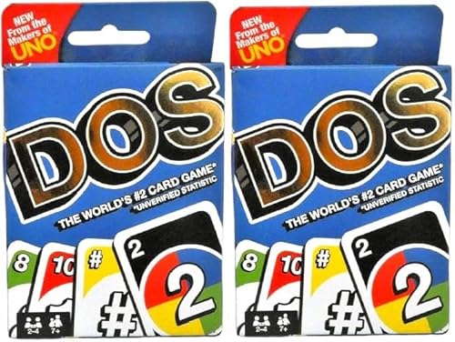 Mattel Dos and Dos Kartenspiel Combo 2er Pack von Mattel