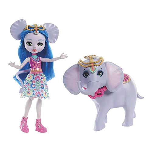 Mattel Enchantimals FKY73 Themenpack Ekaterina Elephant, Spiel, Bunt von Mattel