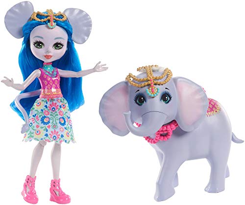 Mattel Enchantimals FKY73 Themenpack Ekaterina Elephant, Spiel, Bunt von Mattel