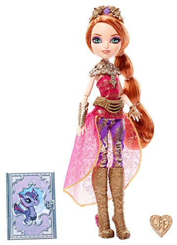 Mattel Ever After High DHF37 - Modepuppen, Drachenspiele Holly von Mattel