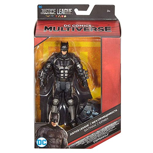 Mattel FHG06 - DC Multiverse Collector-Figur Justice League Movie Batman, 15 cm von Mattel