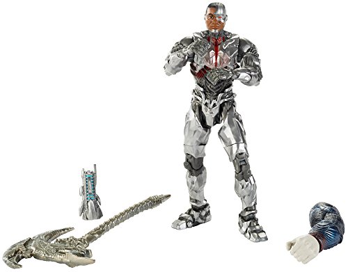 Mattel FHG09 - DC Multiverse Collector-Figur Justice League Movie Cyborg, 15 cm von Mattel